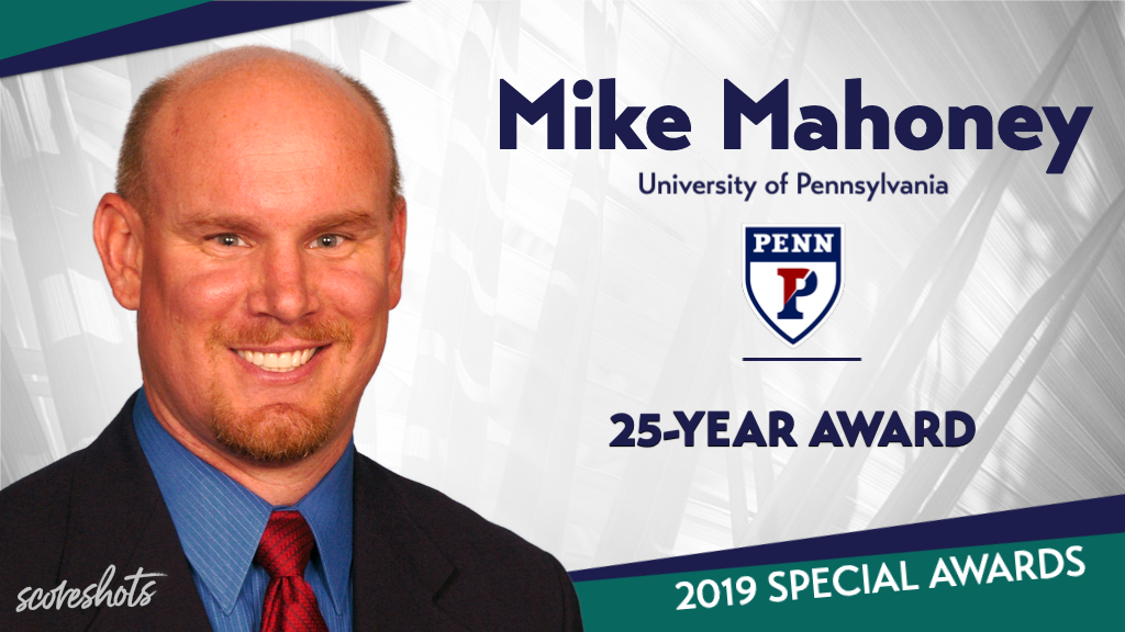2019 Special Awards Salute: Mike Mahoney (Penn), CoSIDA 25-Year Award